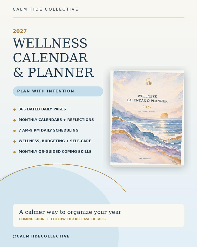 2027 Wellness Calendar & Planner preview.